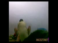 Teen got fucked from behind by incest dad